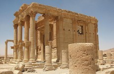 Islamic State ties three men to historic monuments, then blows them up