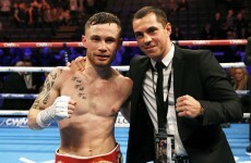 Scott Quigg's trainer says a Frampton world title fight is being 'finalised'