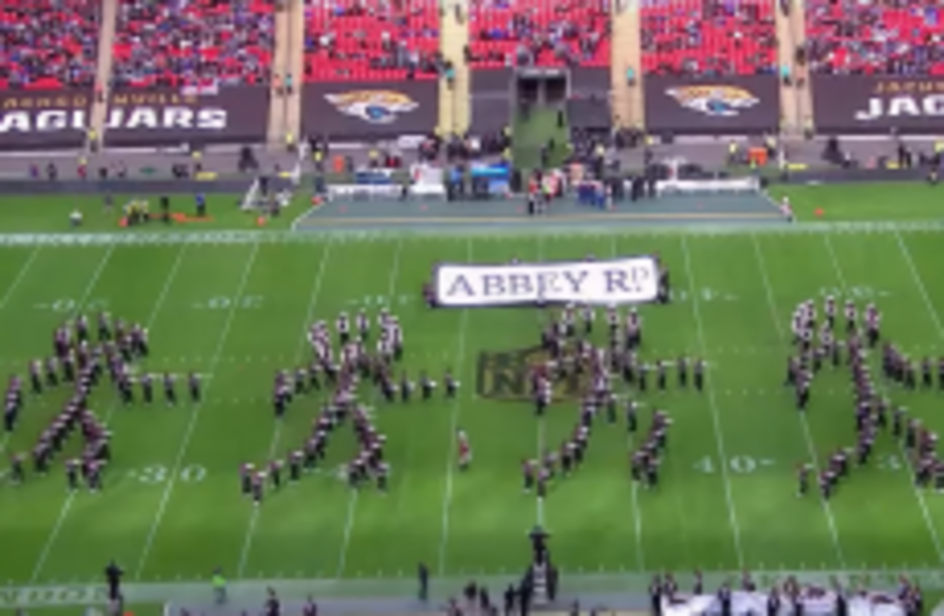 The marching band was the best thing about the NFL's latest Wembley game