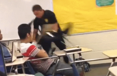 Police officer who threw student across classroom has been sacked