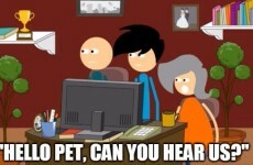 Martin's Life just perfectly captured your parents and their Skype struggles