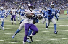 This NFL star has a very unusual reason for why he got sick before a game last week