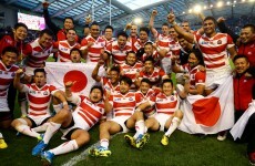 Japan in running with heavyweights for World Rugby team award after tournament heroics
