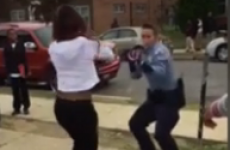 Cop tries to break up fighting teenagers, gets involved in a dance off