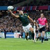The handling skills for the Springboks' second try were worthy of a much bigger game