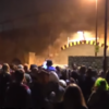 London police break up 'Scumoween' illegal rave and a street riot breaks out