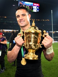 All Black great Dan Carter is World Rugby's Player of the Year for the third time