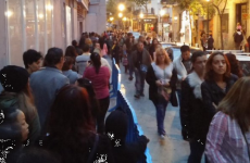 The queue for Penneys in Madrid is absolutely batshit insane