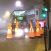 These guys dressed up as traffic cones, blocked the roads and baffled police
