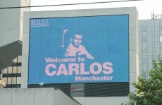 United fans taunt Tevez and City with new poster