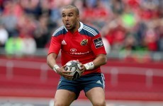 Munster will face French and English competition to keep Zebo in Ireland