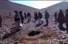 Disturbing video shows young woman being stoned to death