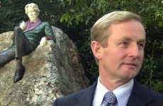 Enda says there will be no statues erected in his glory