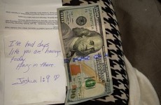 A woman was having 'one of those days' when a stranger handed her this lovely note