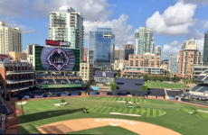 One of America's biggest baseball stadiums has been transformed into a golf course