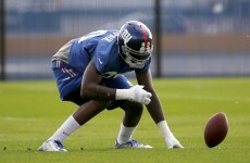 4 months after losing part of his hand in a fireworks accident, Giants' player may feature on Sunday