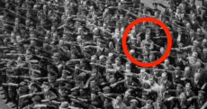 The tragically powerful story behind the lone German who refused to give Hitler the Nazi salute