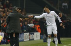 Cristiano Ronaldo says he's not surprised by Jose Mourinho's problems