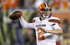 Johnny Football's been taking celebration lessons from Cristiano Ronaldo