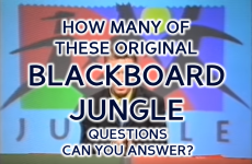 How Many Of These Original Blackboard Jungle Questions Can You Answer?