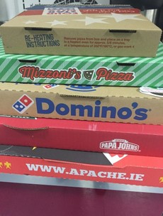Here's the best pizza delivery chain in Dublin