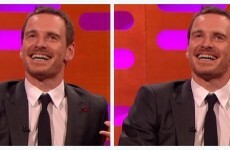 Michael Fassbender was on Graham Norton and nobody could cope