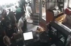 A Smithfield waiter snotted himself but made the most fantastic recovery