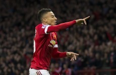 Manchester United stay in touch at the top of the Premier League thanks to Lingard's first goal