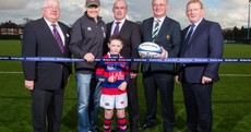 Joe Schmidt and Cian Healy on hand to open Clontarf's new 4G pitch