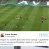 There's outrage after Cork City players began their warmup during women's final shootout