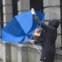 There's a wind warning in place as gales hit 100 kph