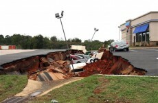Restaurant car park opens up to swallow 12 cars