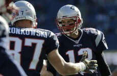 Tom Brady took down a 110kg linebacker to save a touchdown last night