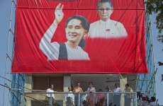 Aung San Suu Kyi's party claims sweeping election victory - but she's still banned from becoming president