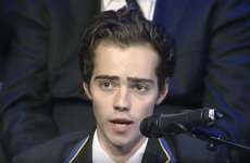 A teen who just found out he has cancer gave this inspiring speech to his class