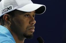 For the first time in 15 years Tiger Woods is not considered one of the 50 top golfers