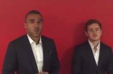 These two Irish rugby players just pulled off an epic lip sync video