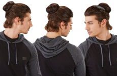 Clip-on man buns are now a reality and all hope is lost