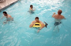 In pictures: Irish players hit the pool for recovery session