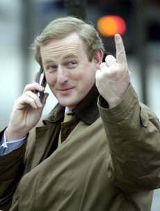 Enda Kenny is 40 years a TD today - so here are 40 photos of him pointing at things