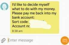 The worst lad ever asked his date for his €5 coffee money back when she rejected him