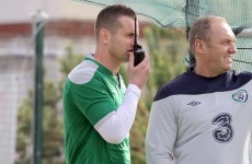 Caption competition: Shay Given sends a message