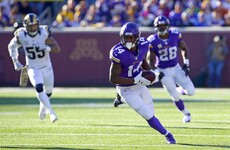 Forget Adrian Peterson, Stefon Diggs is emerging as a real weapon for the Vikings