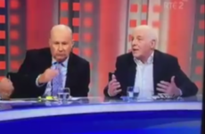 Eamon Dunphy and Liam Brady made a bet after last night's Bosnia-Ireland game