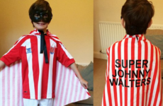 A little kid had to go to school as a super hero... so he chose Jon Walters
