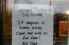 A restaurant owner is winning praise for this unbelievably kind gesture to 'lonely' customers