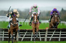 There was a massive shock in racing at Punchestown today
