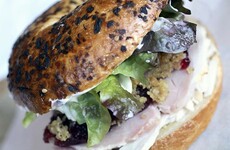 The Itsa Santy Bagel is Ireland's answer to the Pumpkin Spice Latte