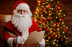 Santa shows us his favourite letters from Irish children