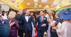Wayne and DJ will be one of Ireland's first same-sex couples to get married later today